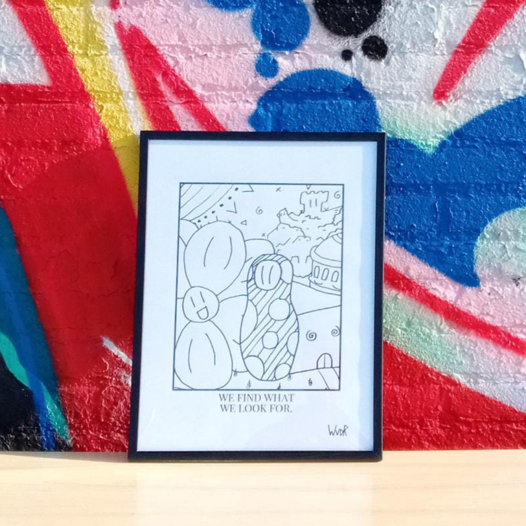 WE FIND WHAT WE LOOK FOR.