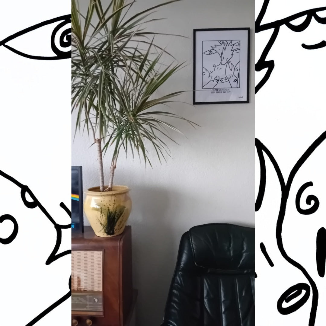 COMPARISON IS THE THIEF OF JOY.