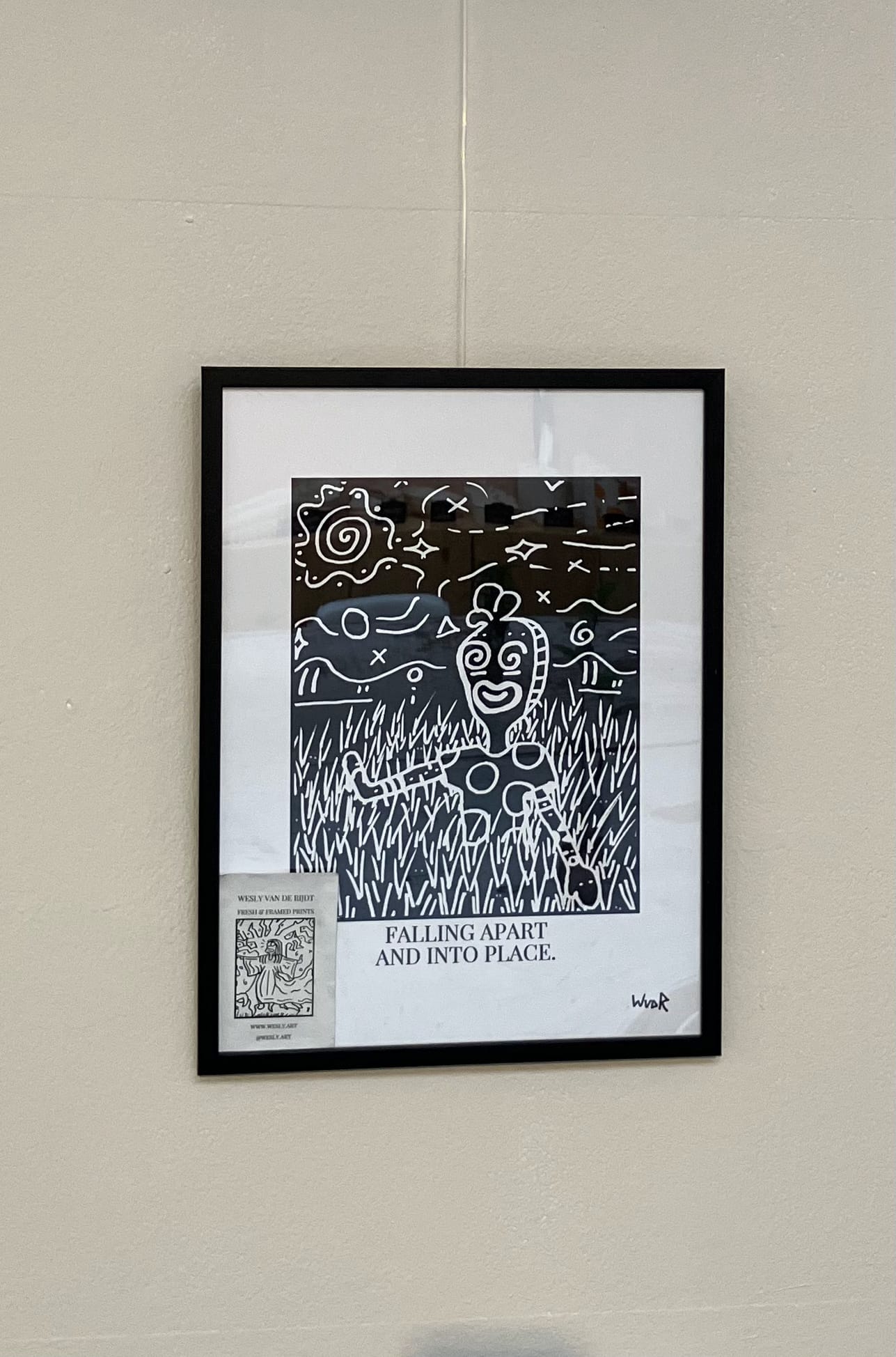 FALLING APART AND INTO PLACE.