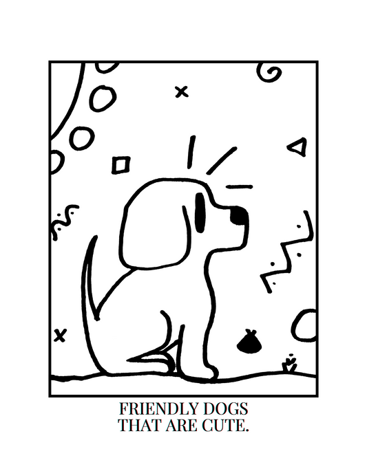 FRIENDLY DOGS THAT ARE CUTE.